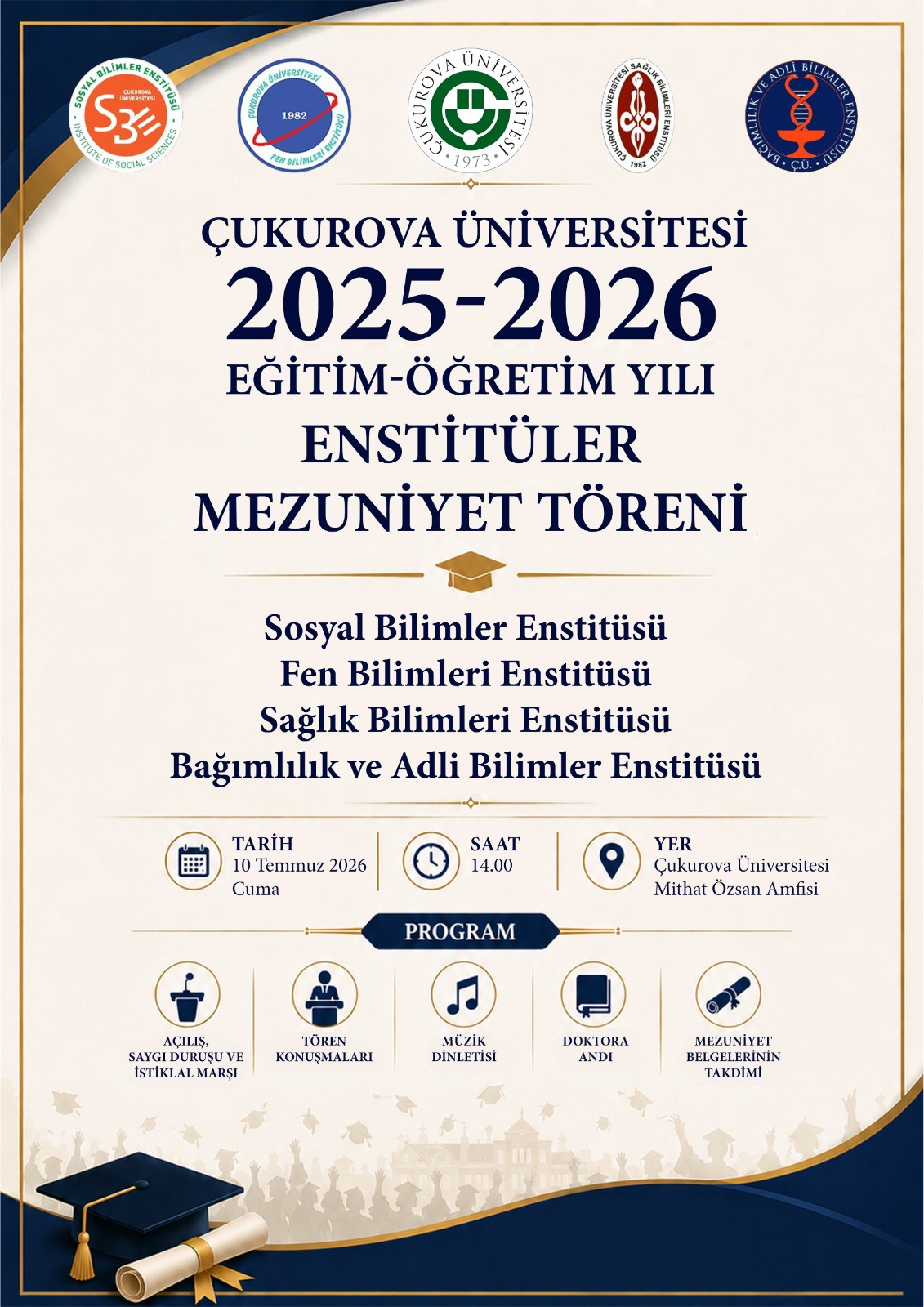  2025-2026 ENSTİTÜLER MEZUNİYET TÖRENİ 