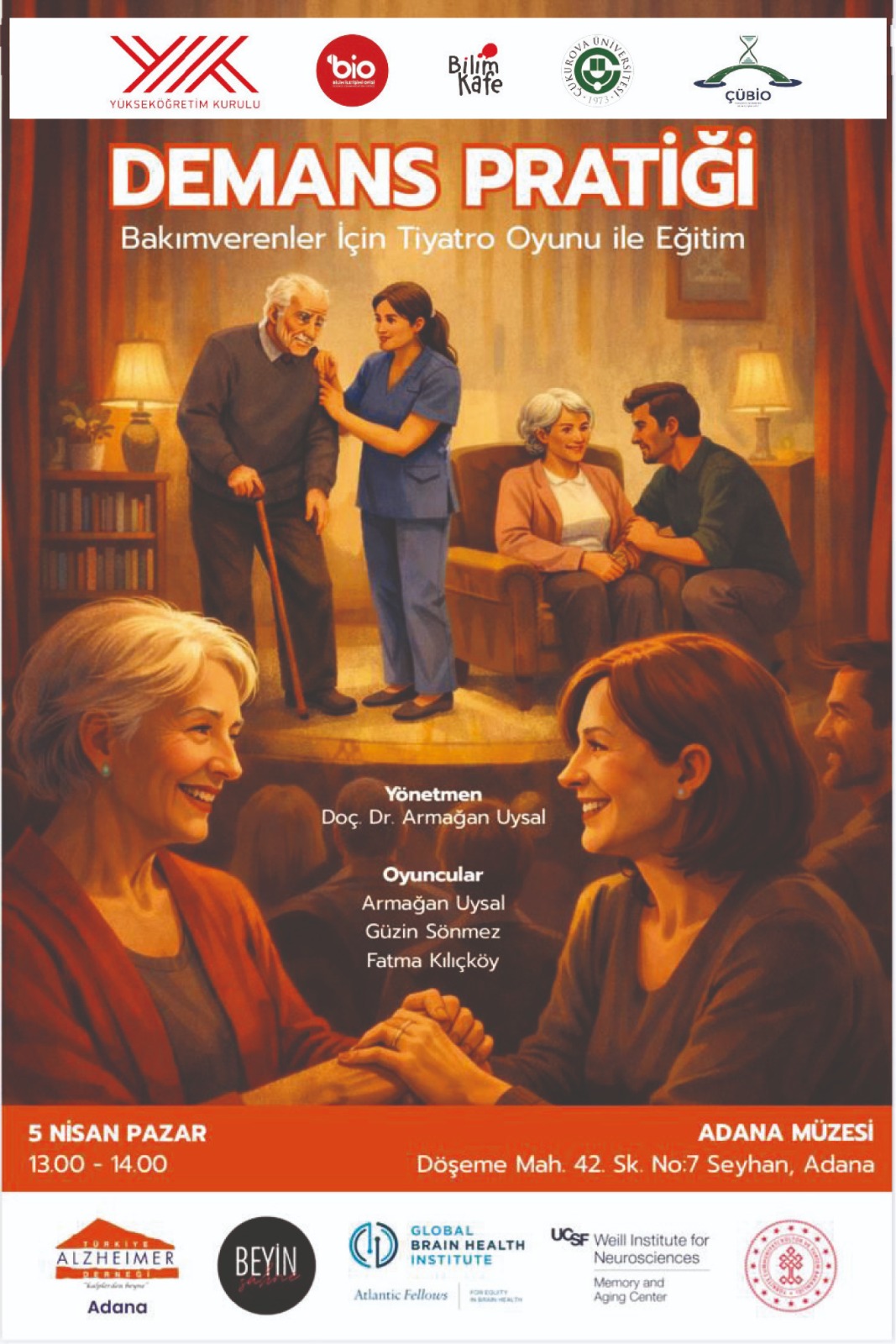 Demans Pratiği - Bakımverenler İçin Tiyatro Oyunu ile Eğitim