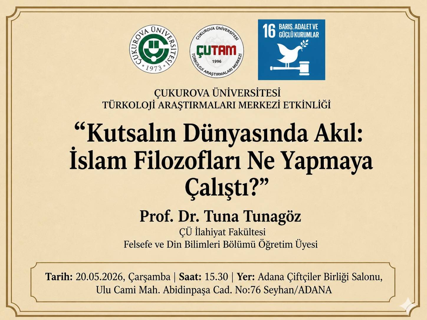 Kutsal Dünyasında Akıl: İslam Filozofları Ne Yapmaya Çalıştı?