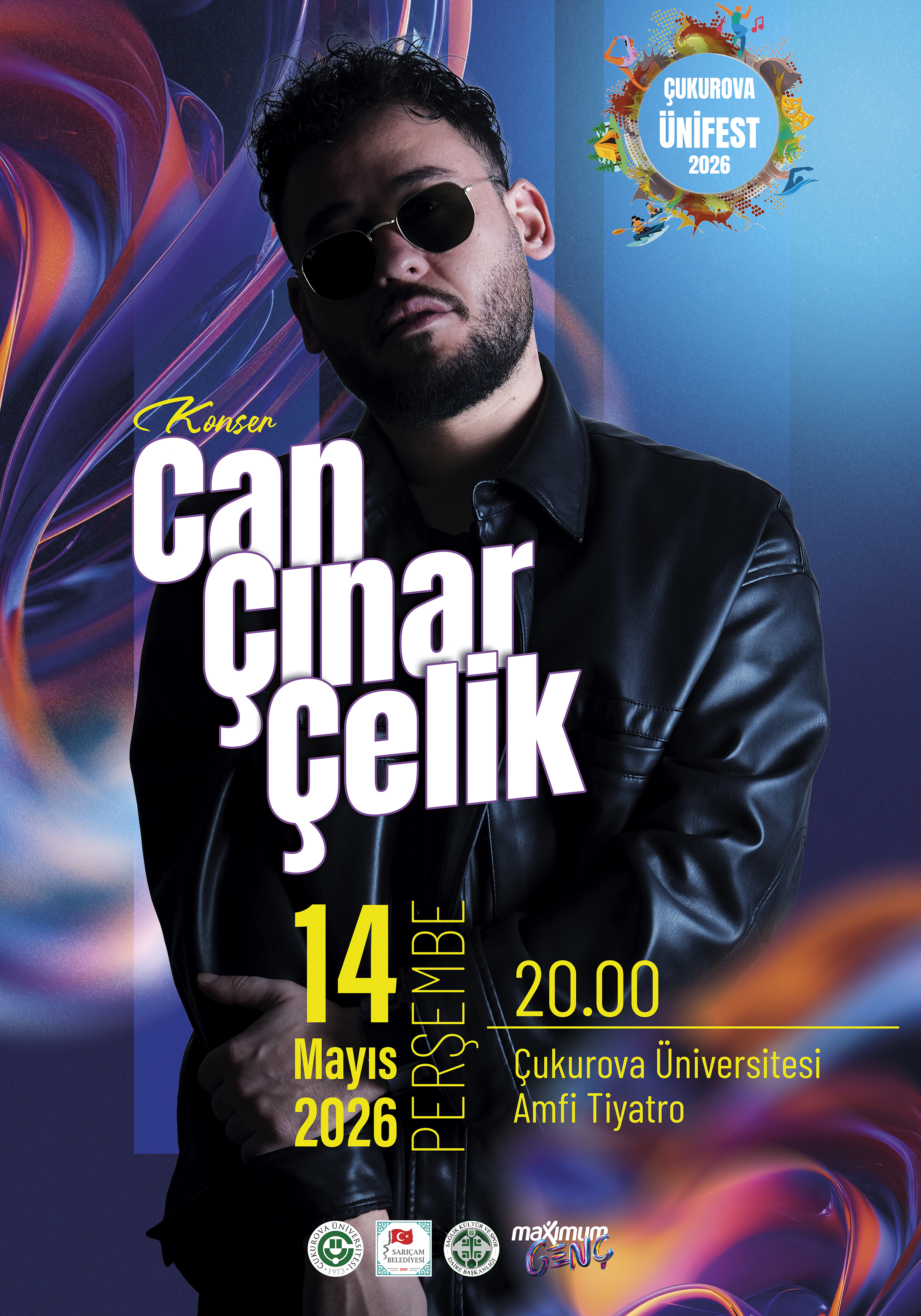 Çukurova Ünifest 2026 - Can Çınar Çelik