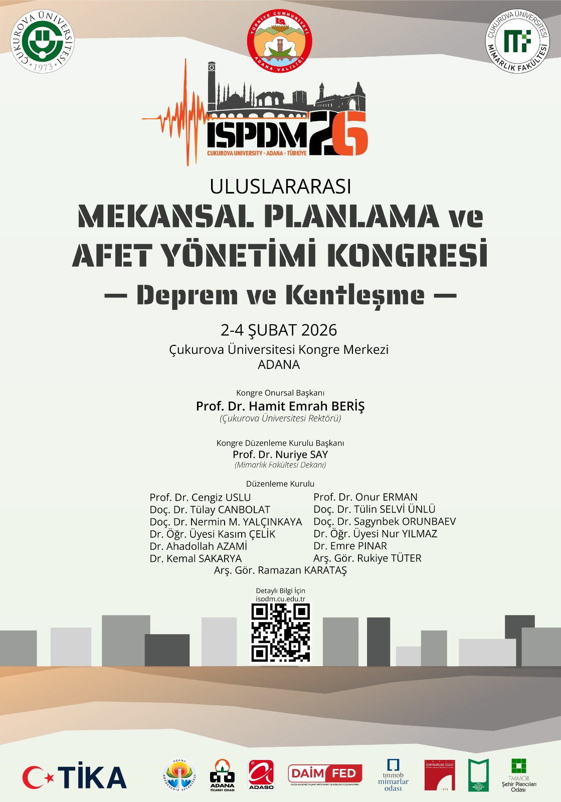 Mekansal Planlama ve Afet Yönetimi Kongresi