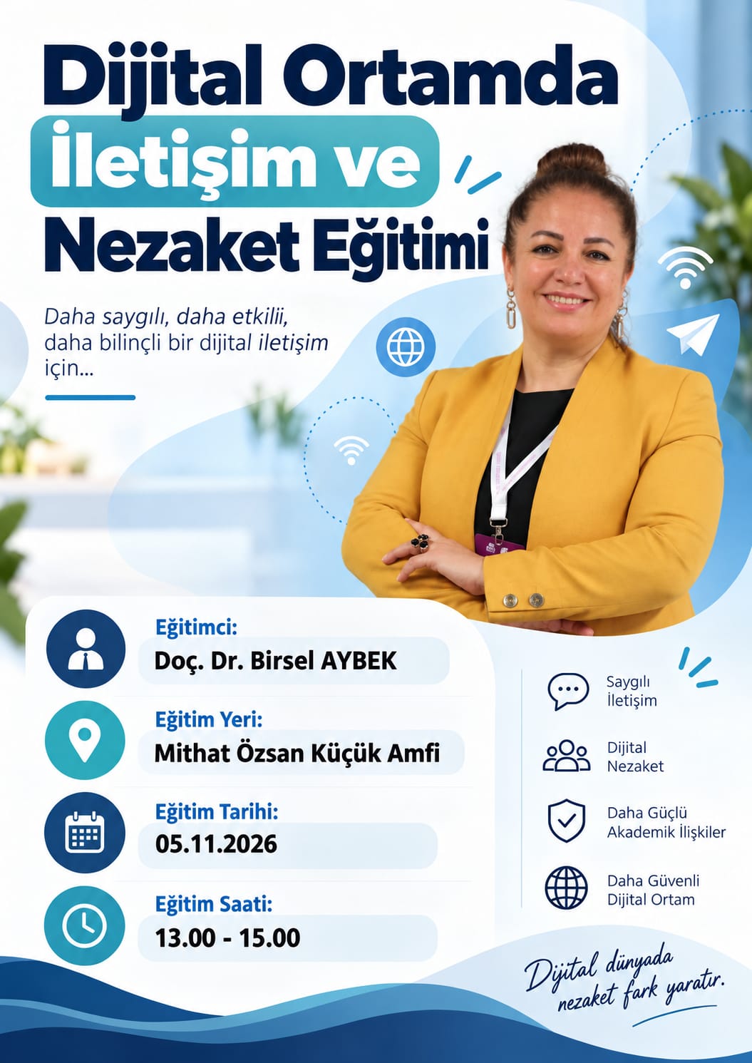 Dijital Ortamda İletişim ve Nezaket Eğitimi