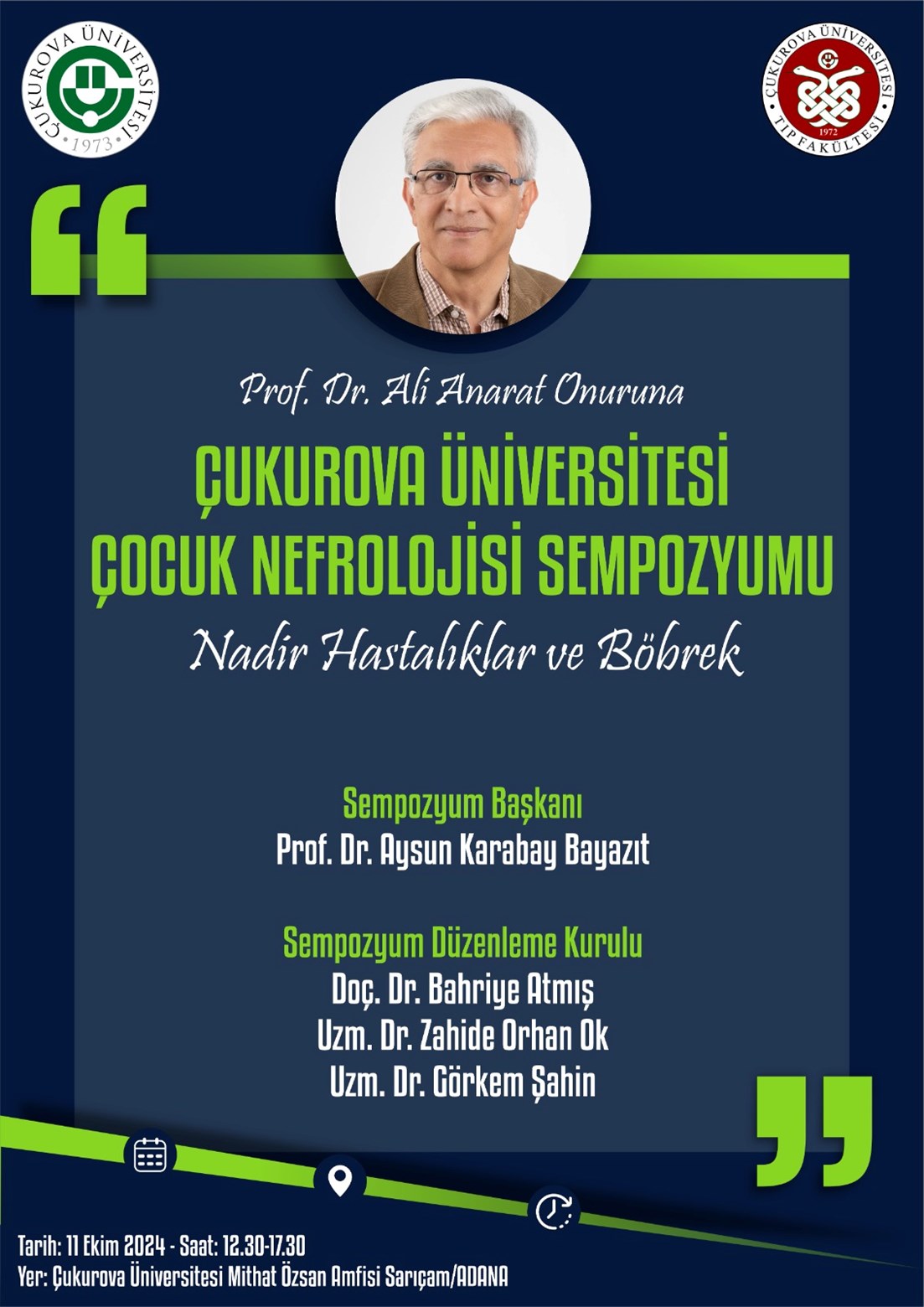 Çukurova Üniversitesi Çocuk Nefrolojisi Sempozyumu