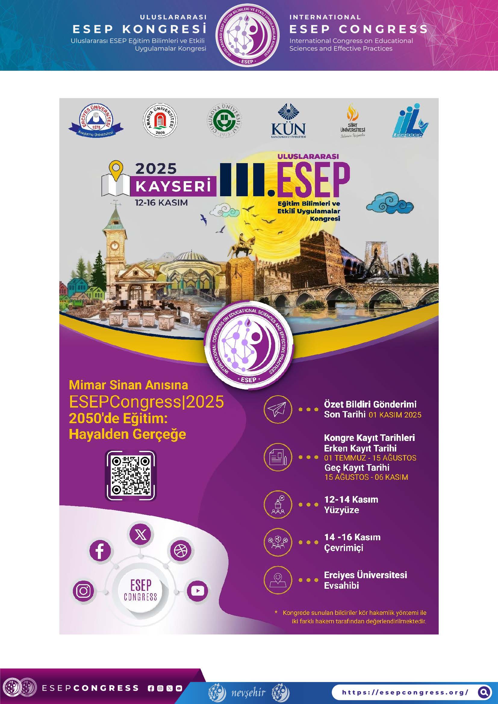 III. Uluslararası Esep Kongresi