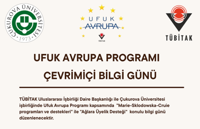 Ufuk Avrupa Marie Skłodowska Curie Uluslararası Burs ve Araştırma Destekleri (MSCA) “ ve “Ağlara Üyelik Desteği” Bilgi Günü