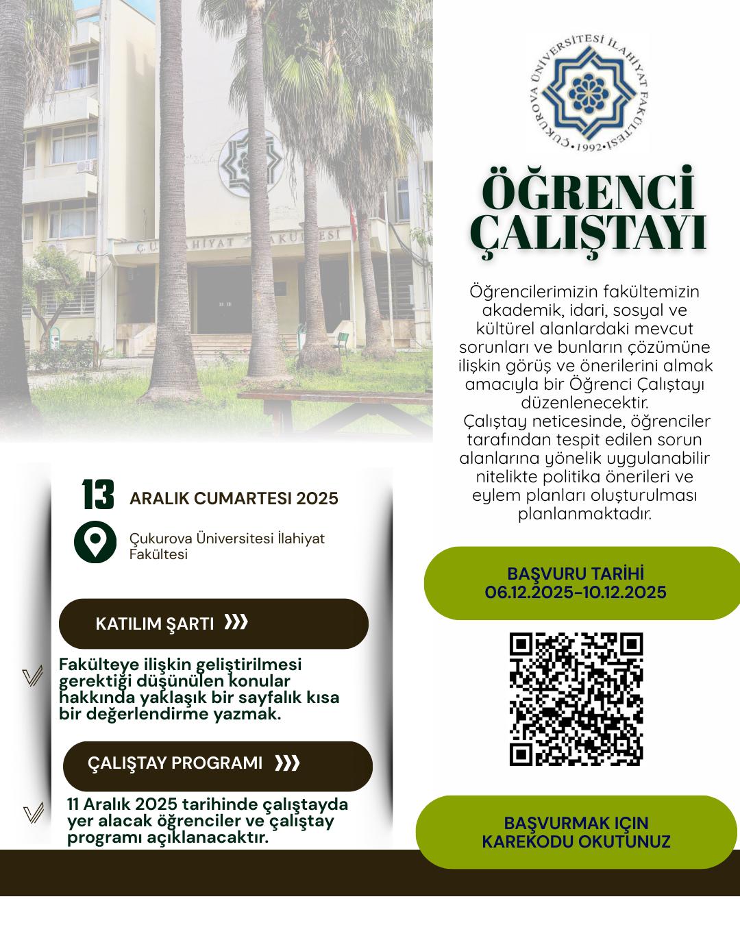 İlahiyat Fakültesi Öğrenci Çalıştayı